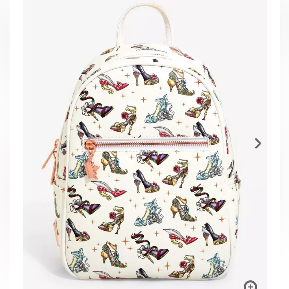 Loungefly Disney Princess Shoes Mini Backpack